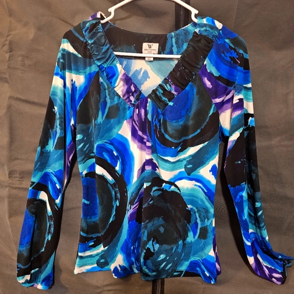 Worthington Tops - Worthington Stretch Beautiful Blouse